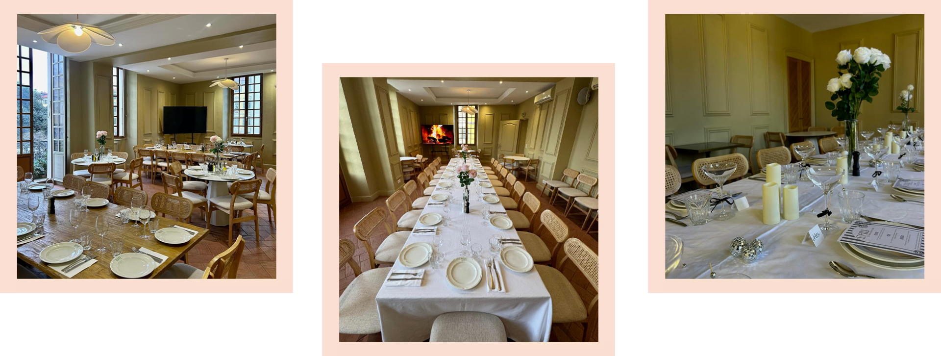 Repas de groupe - Roze Brasserie - restaurant NICE - Restaurant groupe Nice